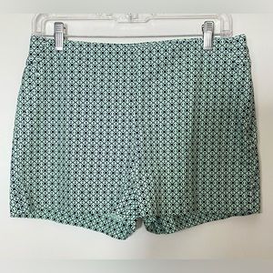 Banana Republic Shorts Womens Size 2 Mint Green Above Knee